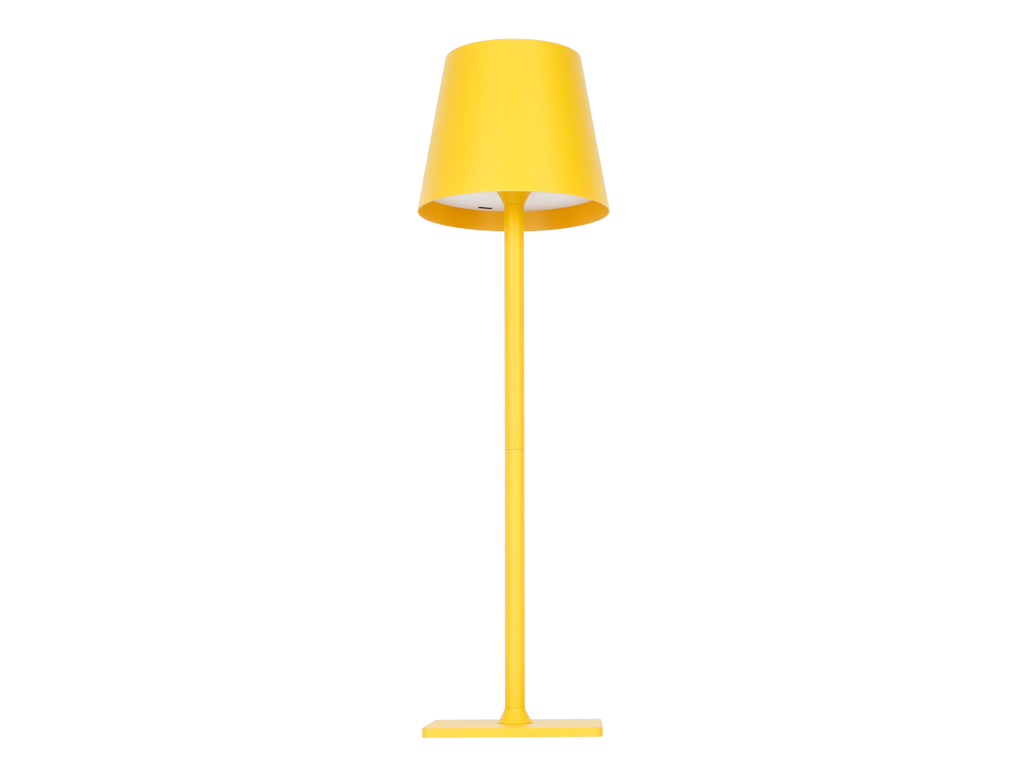 Tafellamp TAZA 3,5W 400lm CCT IP54 geel 2x2000mAh 4in1 LITE