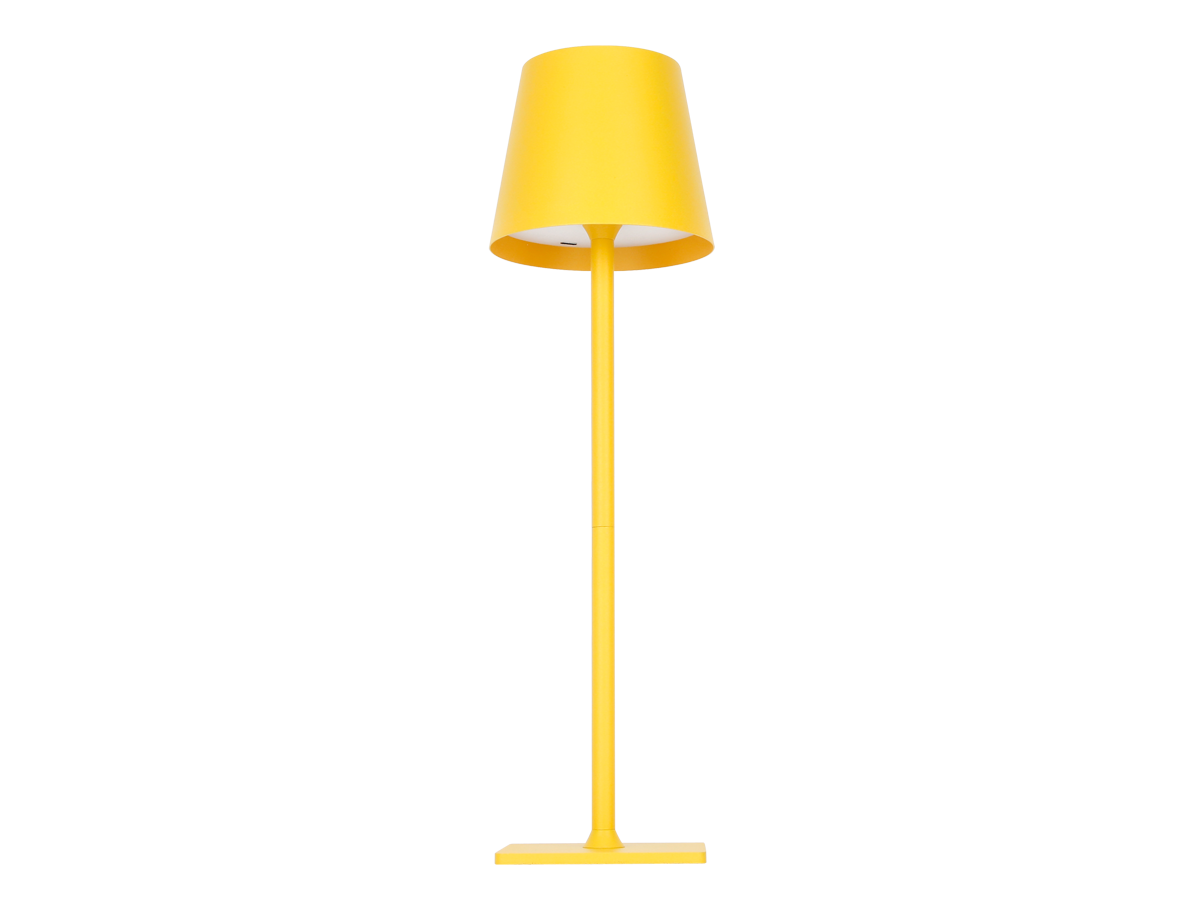 Tafellamp TAZA 3,5W 400lm CCT IP54 geel 2x2000mAh 4in1 LITE