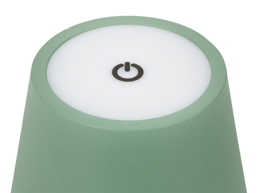 Tafellamp TAZA 3,5W 400lm CCT IP54 groen 2x2000mAh 4in1 LITE