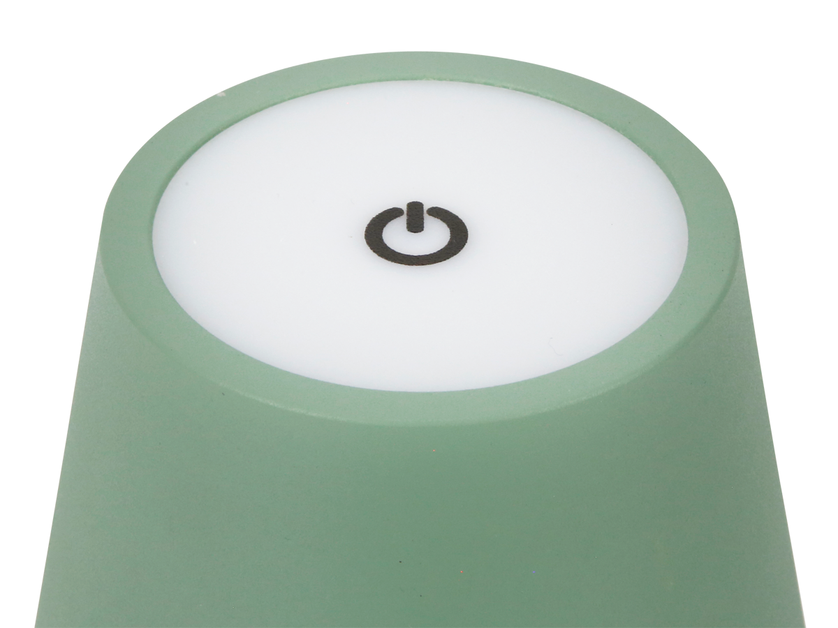Tafellamp TAZA 3,5W 400lm CCT IP54 groen 2x2000mAh 4in1 LITE