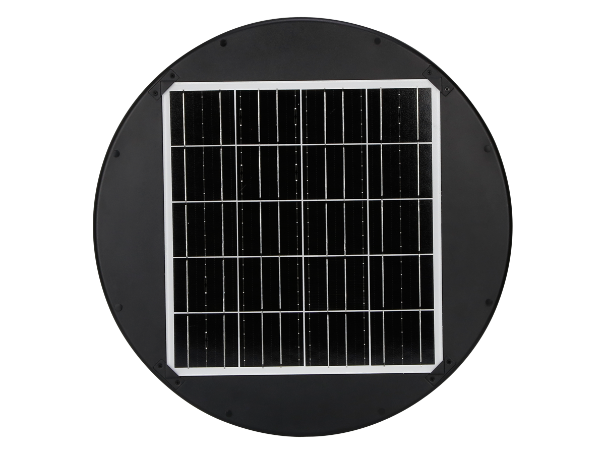 Solar parkverlichting SUNLO 2CCT (3/4K) 2200lm IP65 zwart PRIME
