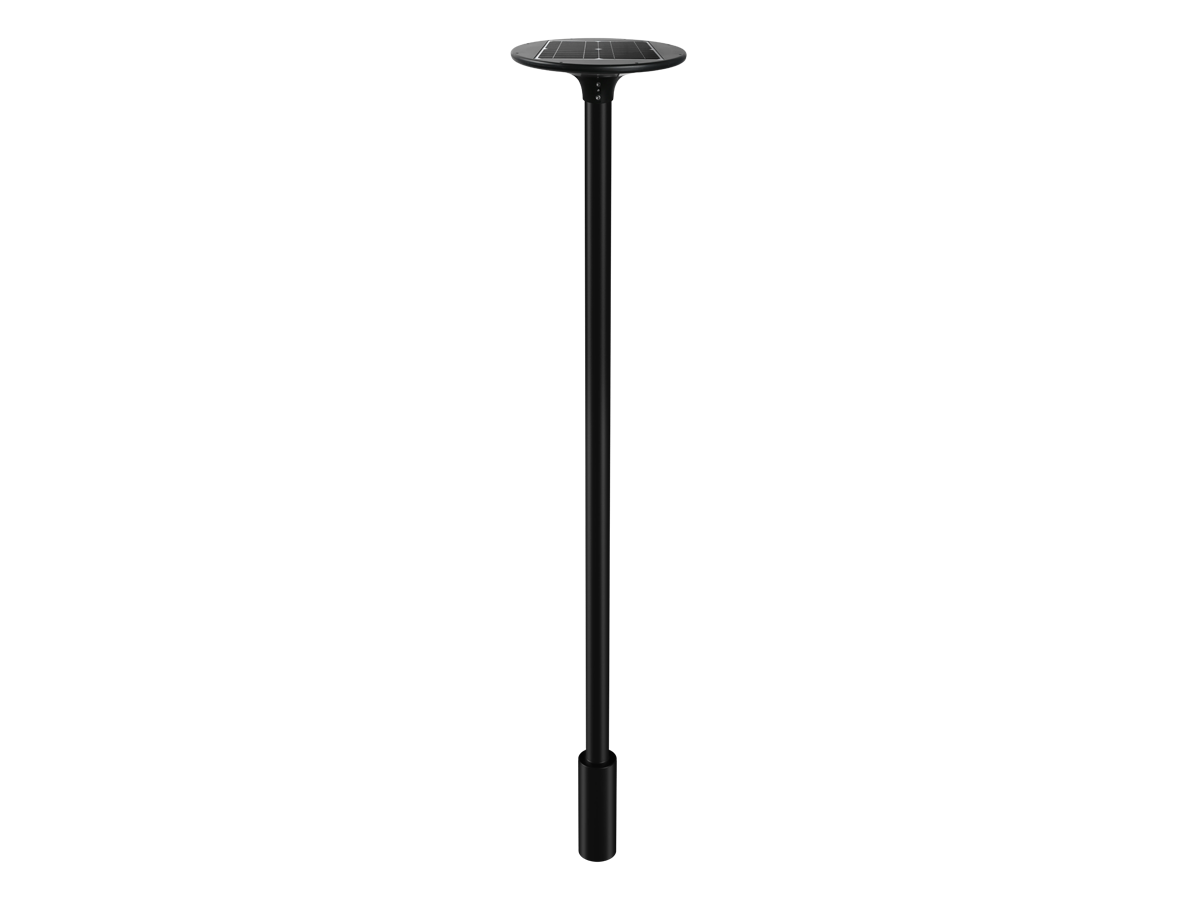 Solar parkverlichting SUNLO 2CCT (3/4K) 2200lm IP65 zwart PRIME