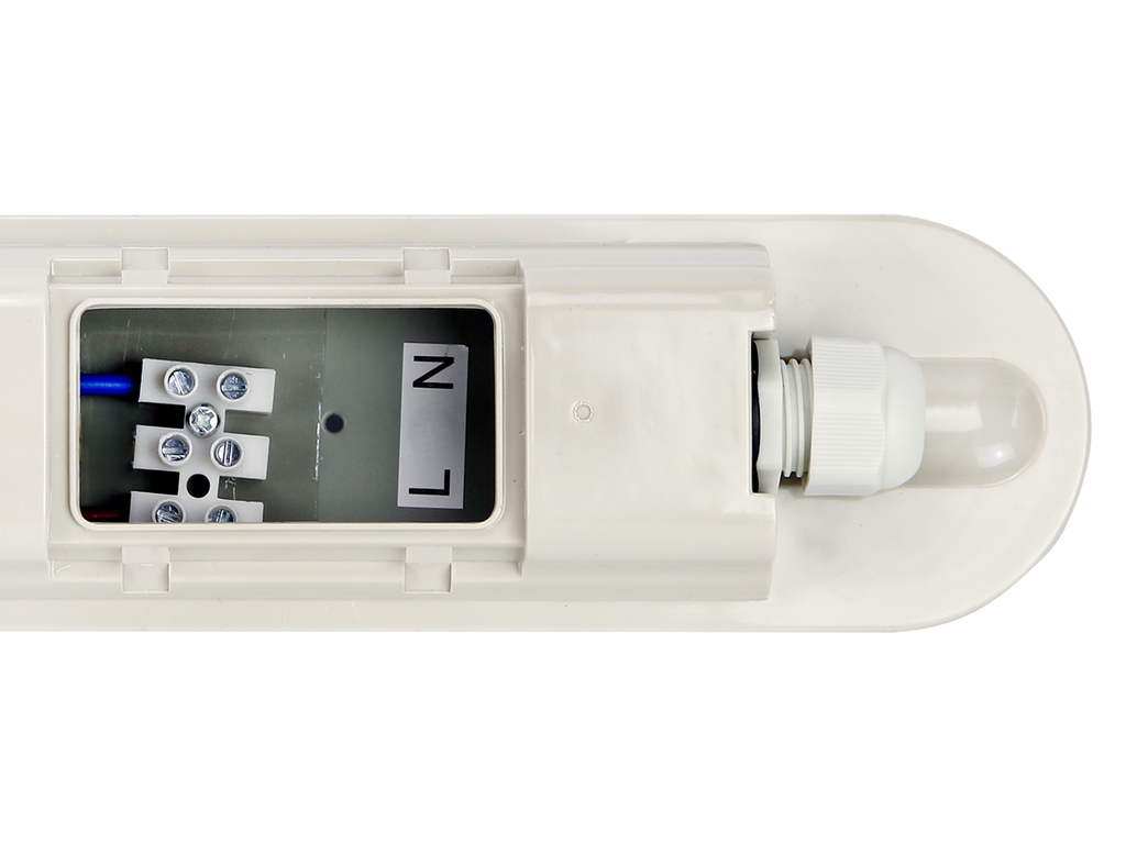 Hermetische armatuur LINERIS 4000K 36W 4320lm IP65 120cm grijs 2x1,5mm LITE