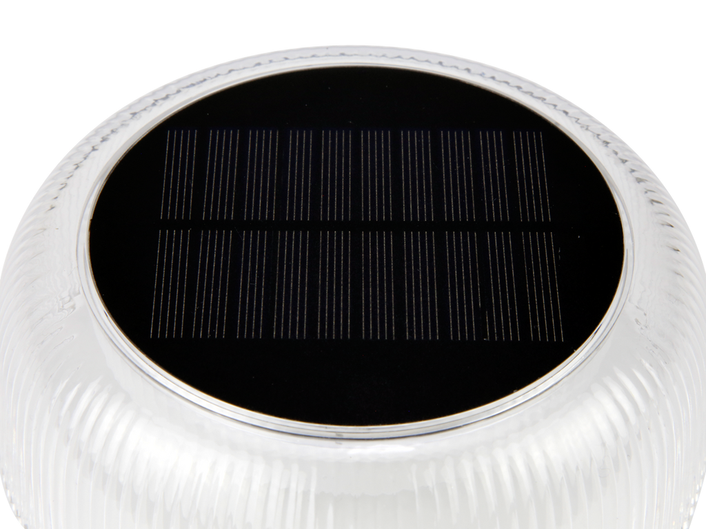 Solar wandlamp SUNTIS 3000K 170lm 2Ah USB-C rond IP54 zwart PRIME