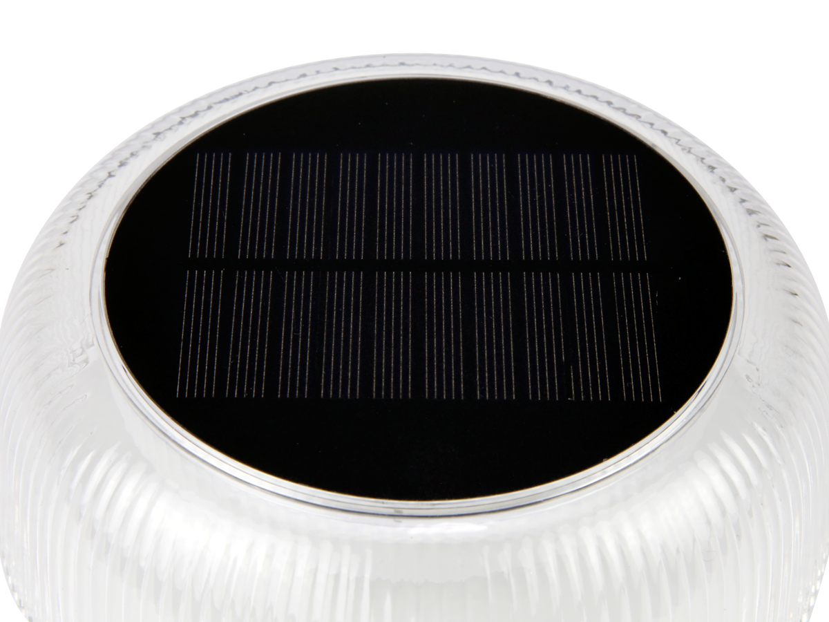 Solar wandlamp SUNTIS 3000K 170lm 2Ah USB-C rond IP54 zwart PRIME