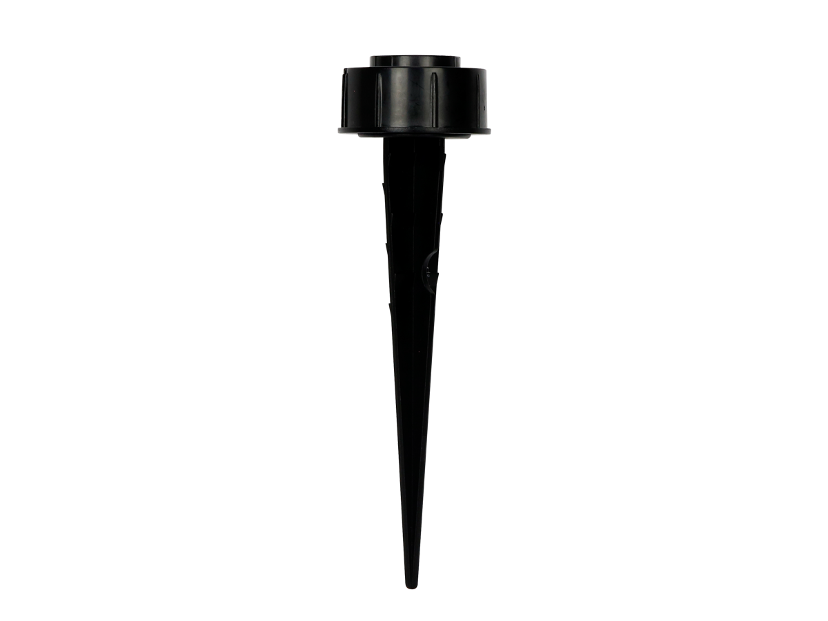 Solar grondspiegel SUNTIS 3000K 170lm 2Ah USB-C rond IP54 zwart PRIME