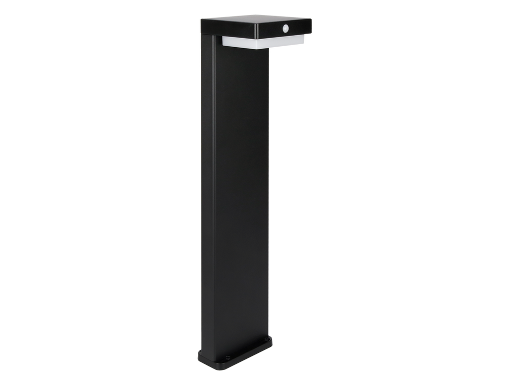 Solar grondspiegel SUNTIS 3000K 220lm 2Ah USB-C vierkant IP54 zwart PRIME