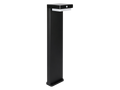 Solar grondspiegel SUNTIS 3000K 220lm 2Ah USB-C vierkant IP54 zwart PRIME