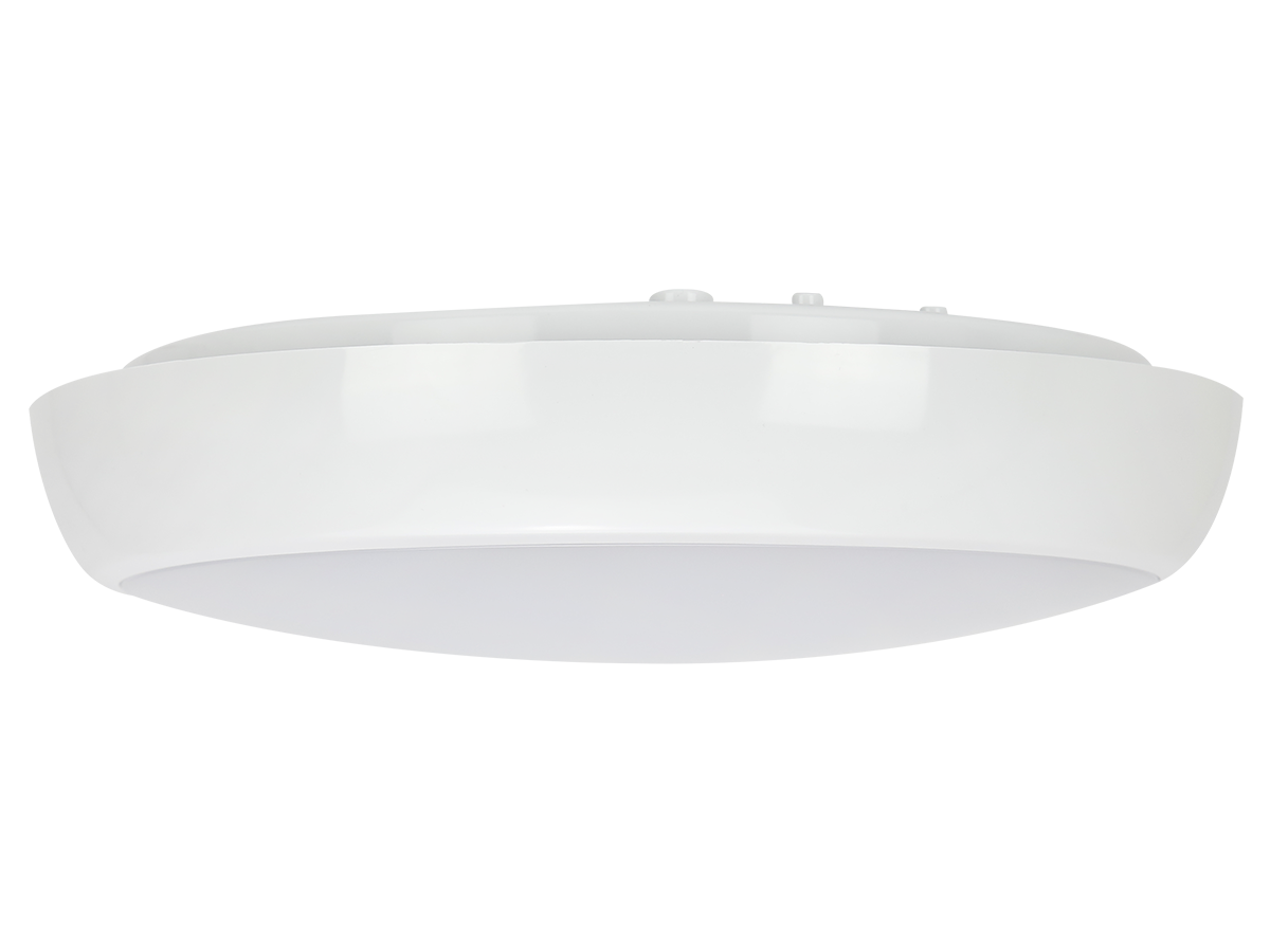 Plafonlamp LEDIS 3CCT(3K/4K/6K) 12/16W 1600lm rond IP65 wit PRIME bewegingssensor MV
