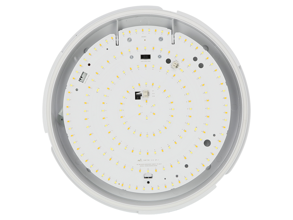 Plafonlamp LEDIS 3CCT(3K/4K/6K) 12/16W 1600lm rond IP65 wit PRIME DALI