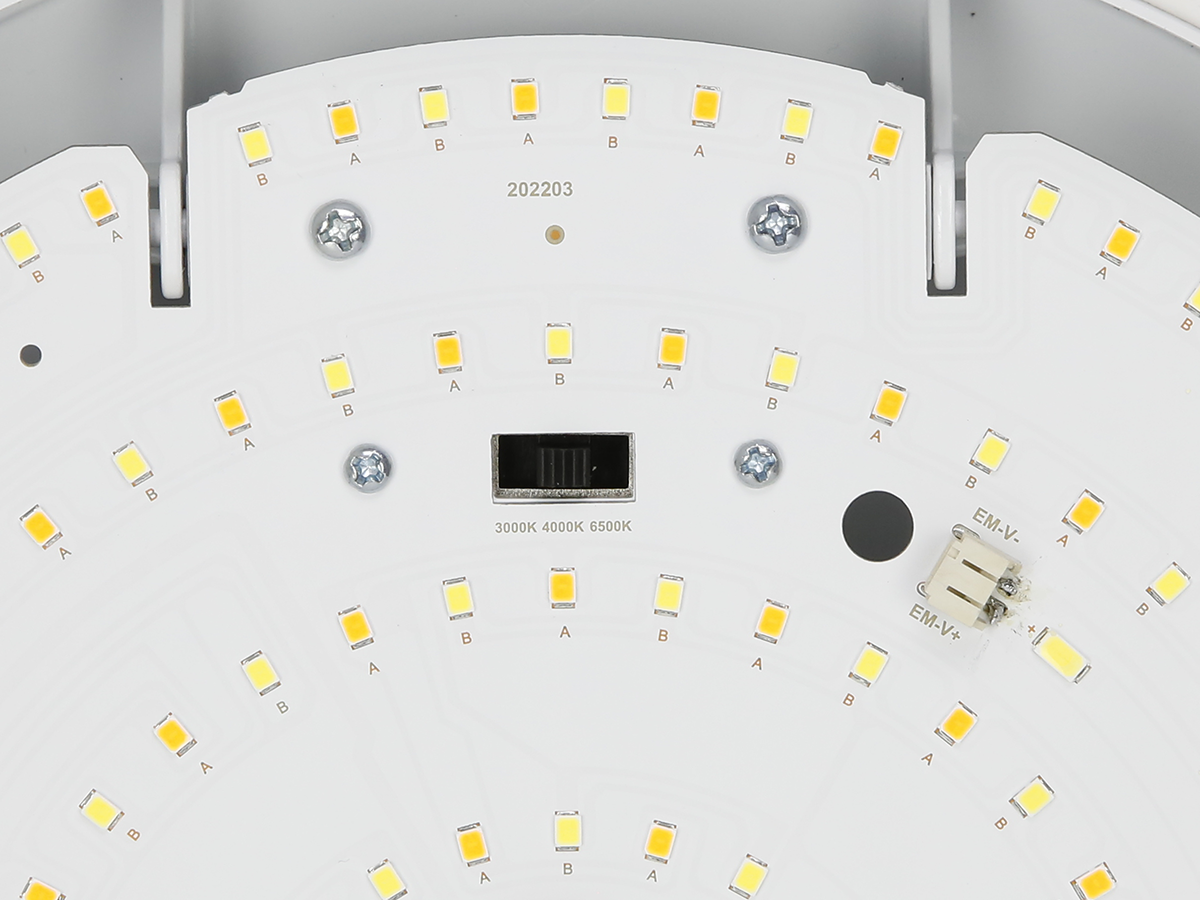 Plafonlamp LEDIS 3CCT(3K/4K/6K) 12/16W 1600lm rond IP65 wit PRIME