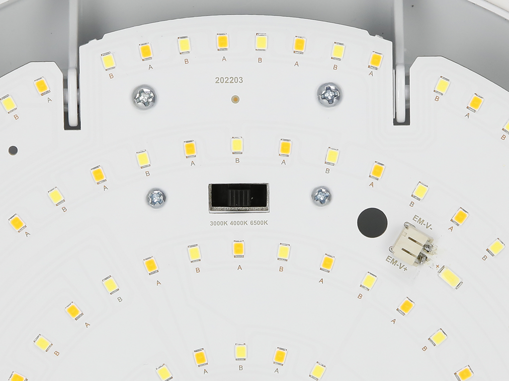 Plafonlamp LEDIS 3CCT(3K/4K/6K) 12/16W 1600lm rond IP65 wit PRIME DALI