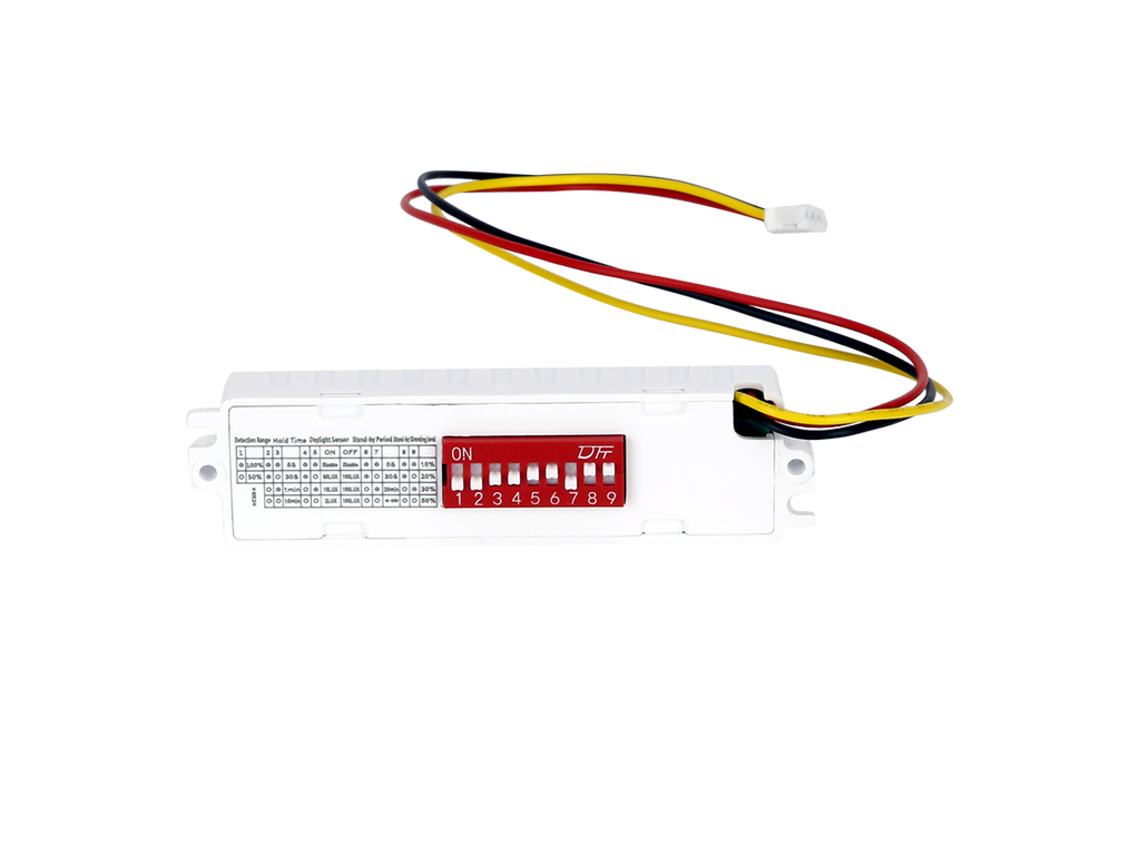 Plafonlamp LEDIS 3CCT(3K/4K/6K) 12/16W 1600lm rond IP65 wit PRIME bewegingssensor MV