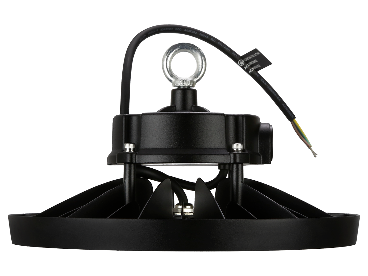 Highbay Armatuur SERON 4000K 200/160/120W 28000lm 120° IP65 zwart PRIME