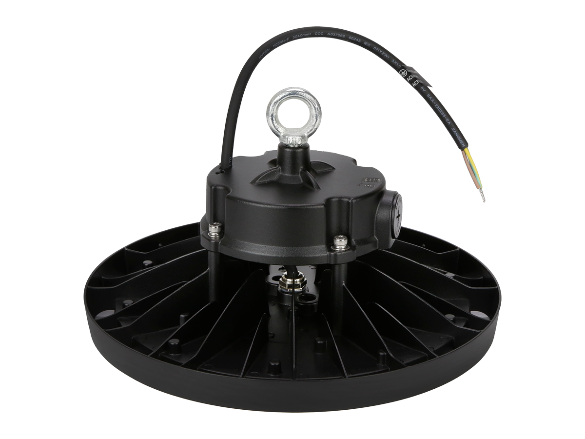 Highbay Armatuur SERON 4000K 200/160/120W 28000lm 120° IP65 zwart PRIME