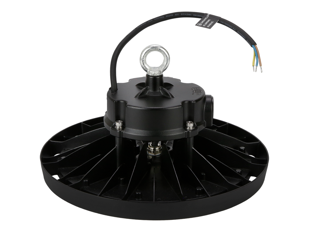 Highbay Armatuur SERON 3CCT (3/4/5,7K) 200/160/120W 28000lm 120° IP65 zwart PRIME