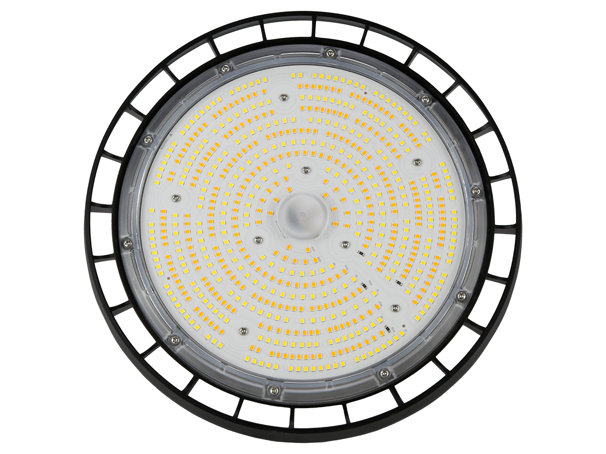 Highbay Armatuur SERON 3CCT (3/4/5,7K) 200/160/120W 28000lm 120° IP65 zwart PRIME