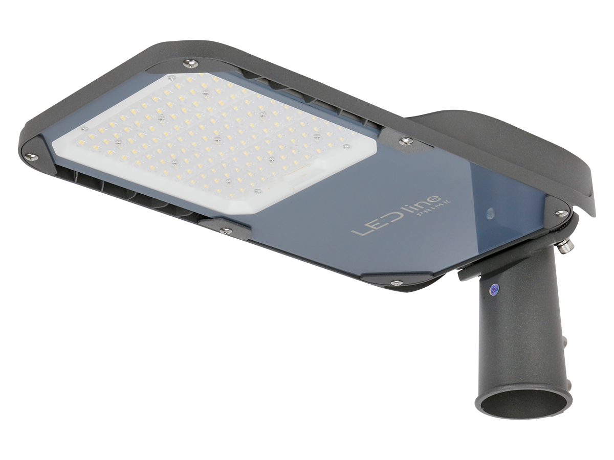 LED line straatarmatuur CAMINO 3CCT(3/4/5,7K) 150W 21000lm IP66 grijs PRIME