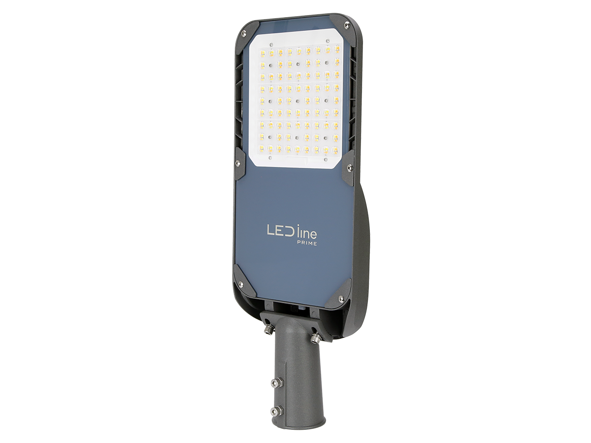 LED line straatarmatuur CAMINO 3CCT(3/4/5,7K) 150W 21000lm IP66 grijs PRIME