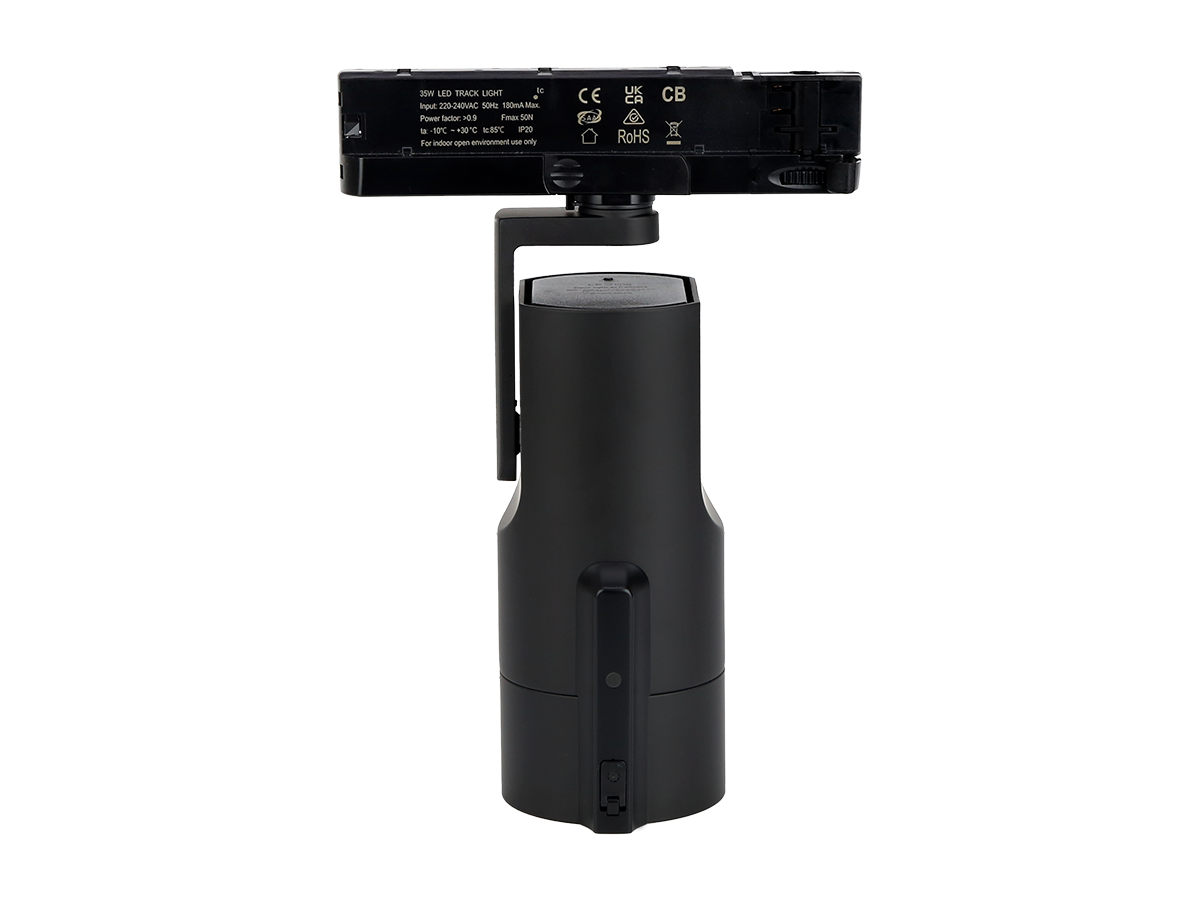 Railspot AI LED line x Caimeta 35W CCT 24° zwart PRIME honingraat