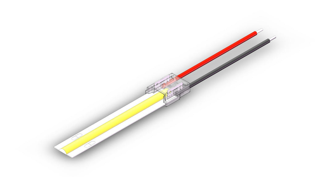 Fast Connector 3gen. SMD/COB 2pin 10mm 6A PCB-kabel 15cm PRIME (10 st.)
