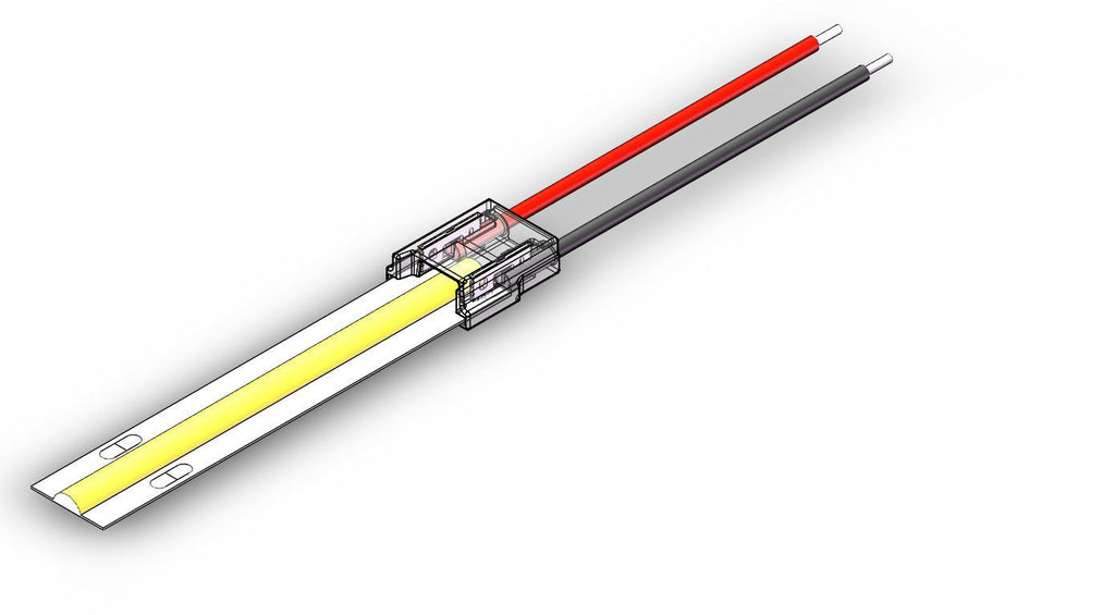 Fast Connector 3gen. SMD/COB 2pin 10mm 6A PCB-kabel 15cm PRIME (10 st.)