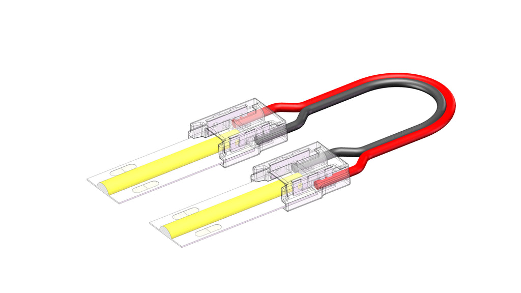 Fast Connector 3gen. SMD/COB 2pin 10mm 6A PCB-kabel 15cm-PCB PRIME (10 stuks)