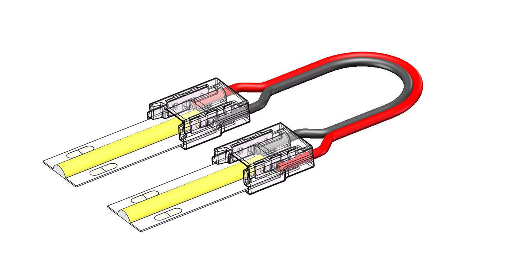 Fast Connector 3gen. SMD/COB 2pin 10mm 6A PCB-kabel 15cm-PCB PRIME (10 stuks)