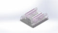 Fast Connector 3gen. rechte COB 4pin 10mm 6A PCB-PCB PRIME (10 st.)