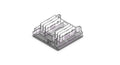 Fast Connector 3gen. rechte COB 6pin 12mm 6A PCB-PCB PRIME (10 st.)