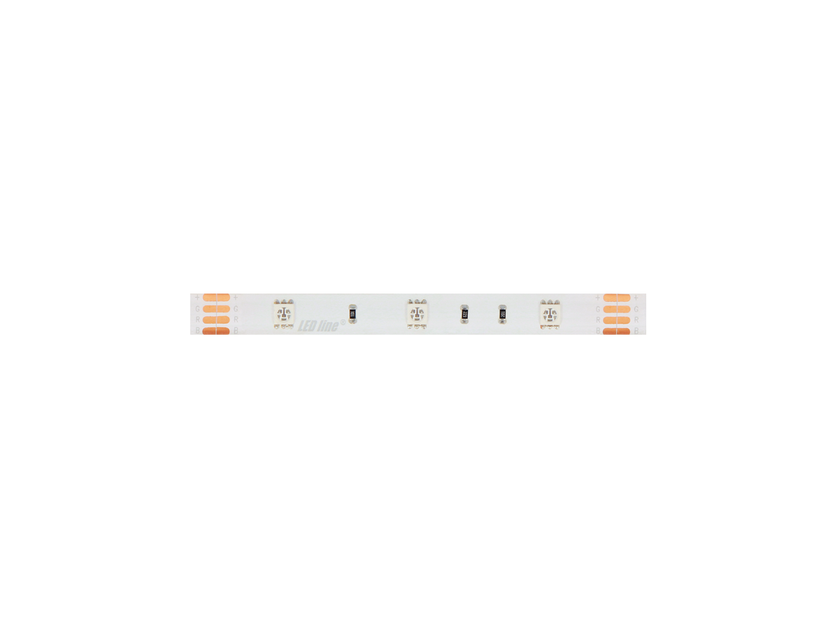 LED-strip 150/5m SMD 12V RGB 7.2W IP65 10mm 5m LITE