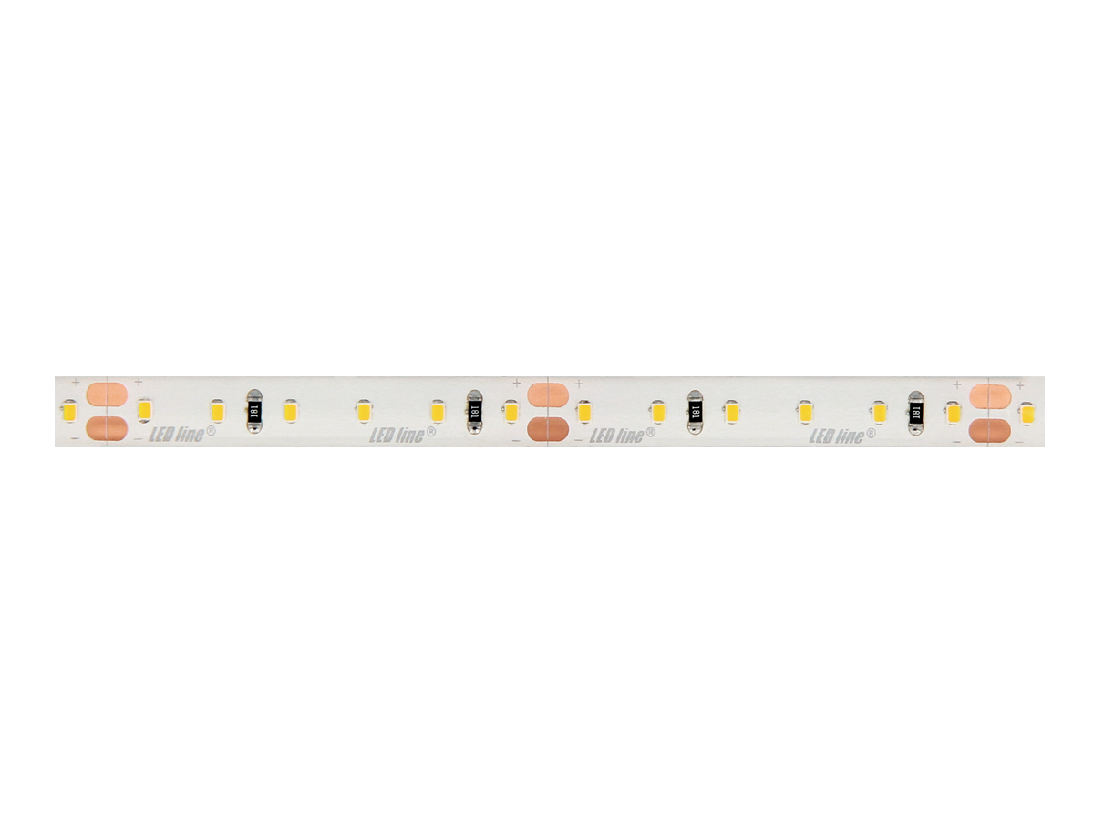 LED strip 600/5m SMD 12V GEEL 9.6W IP65 8mm 5m LITE