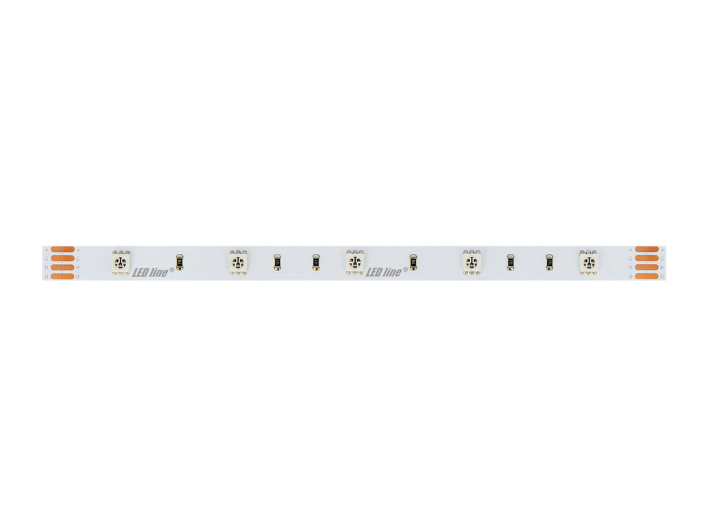LED strip 300/5m SMD 24V RGB 14.4W IP20 10mm 5m PRIME