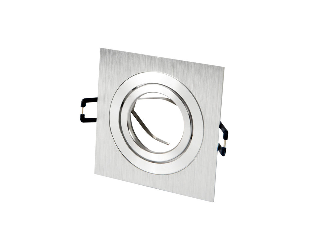 PLAFONDLAMP AKROS draaibaar vierkant IP20 zilver PRIME