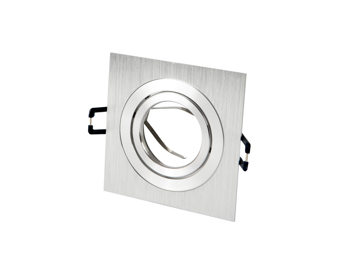 PLAFONDLAMP AKROS draaibaar vierkant IP20 zilver PRIME