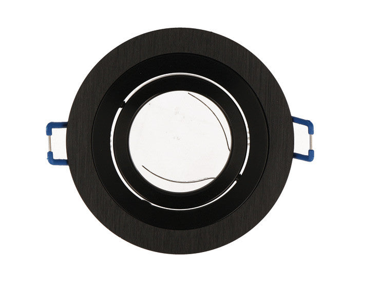 PLAFONDLAMP SLIM OROSA draaibaar rond IP20 zwart PRIME