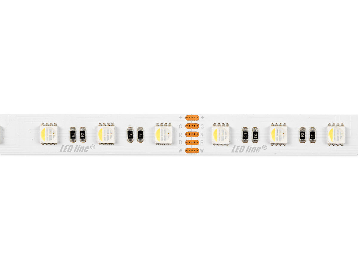LED strip 300/5m SMD 24V 4000K RGBW 19.2W IP20 12mm 5m 400lm/m PRIME