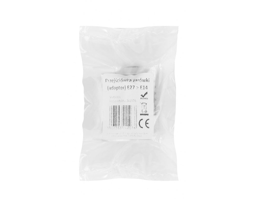Lampadapter E27 naar E14