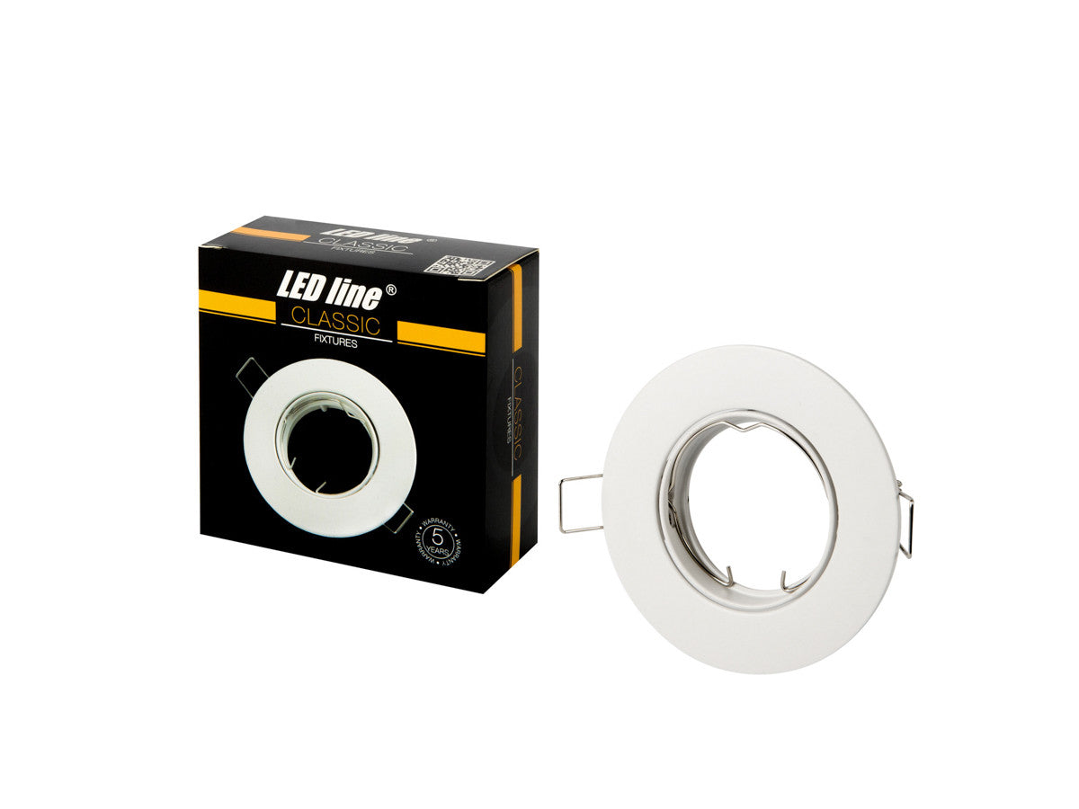 PLAFONDLAMP draaibaar rond IP20 wit PRIME