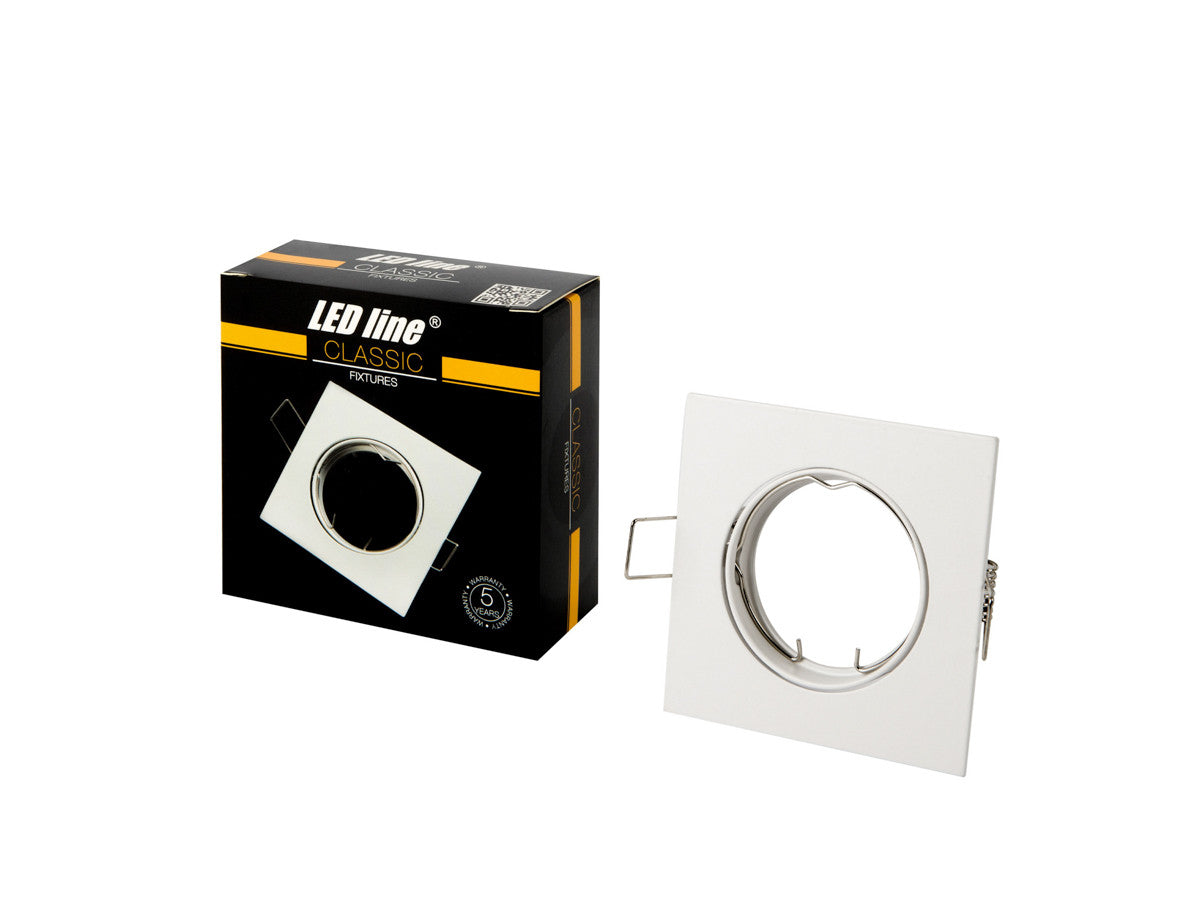 PLAFONDLAMP draaibaar vierkant IP20 wit PRIME