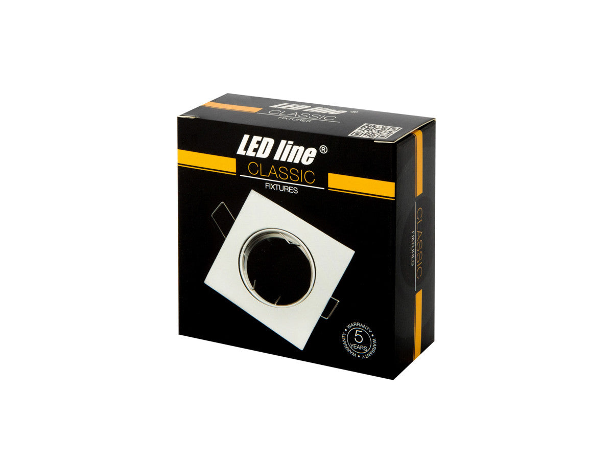 PLAFONDLAMP draaibaar vierkant IP20 wit PRIME