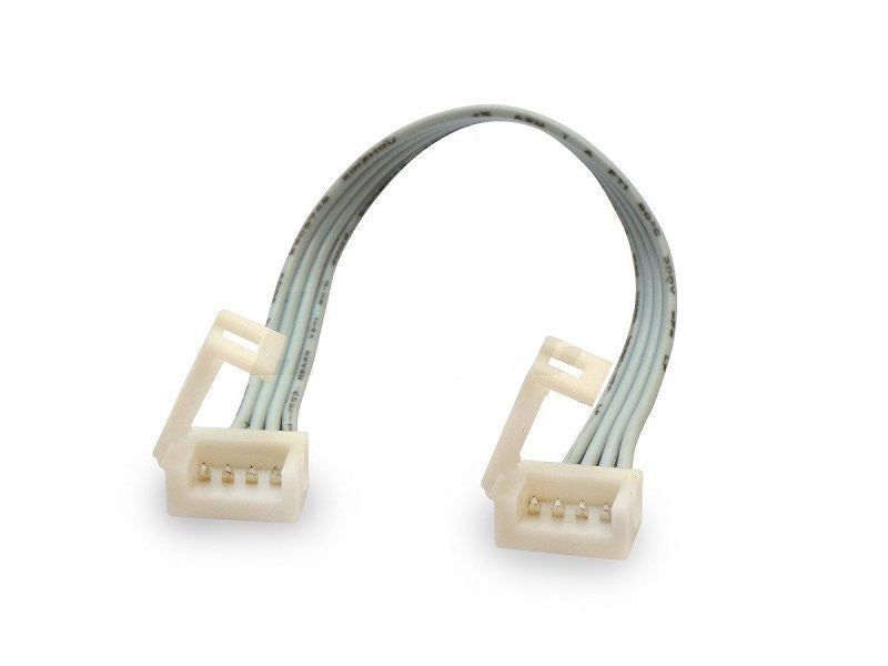 Connector voor IP67 LED strips CLICK CONNECTOR dubbel 10mm 4 pins met kabel