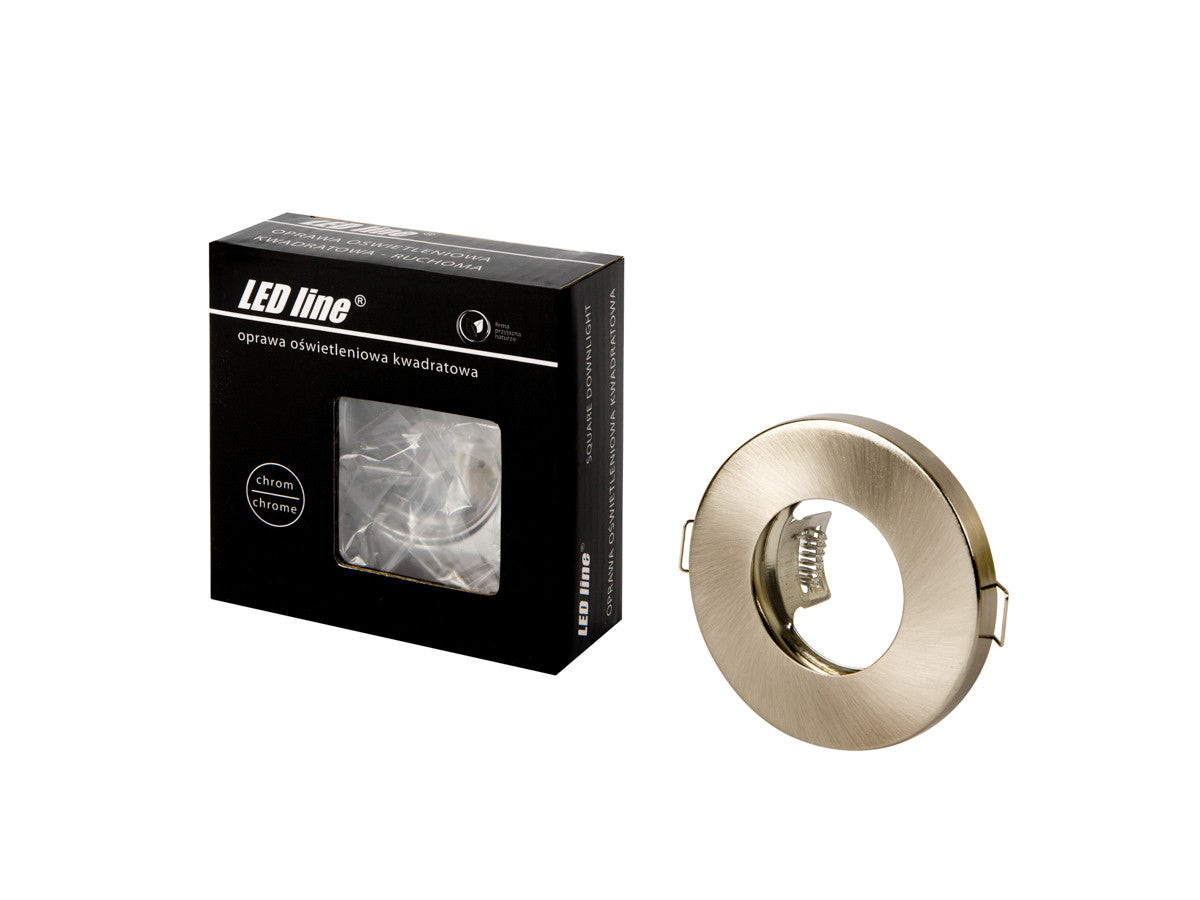 PLAFONDLAMP waterdicht rond IP65 satijn PRIME