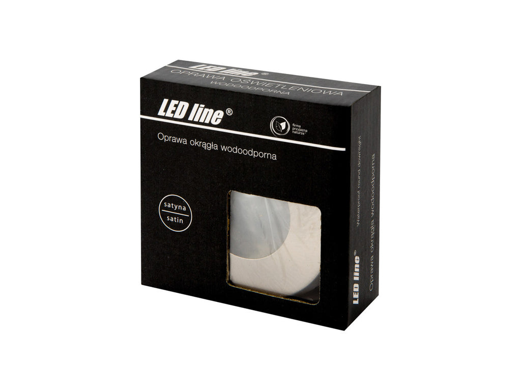 PLAFONDLAMP waterdicht rond IP65 satijn PRIME