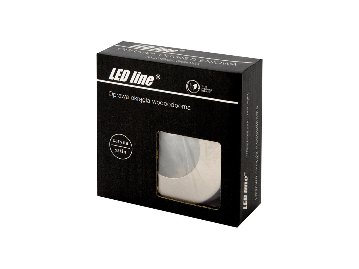 PLAFONDLAMP waterdicht rond IP65 satijn PRIME