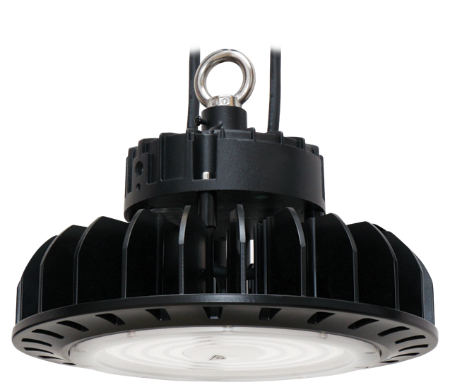 Highbay Armatuur UFO T 4000K 150W 22500lm 120° IP65 zwart LITE 1-10V