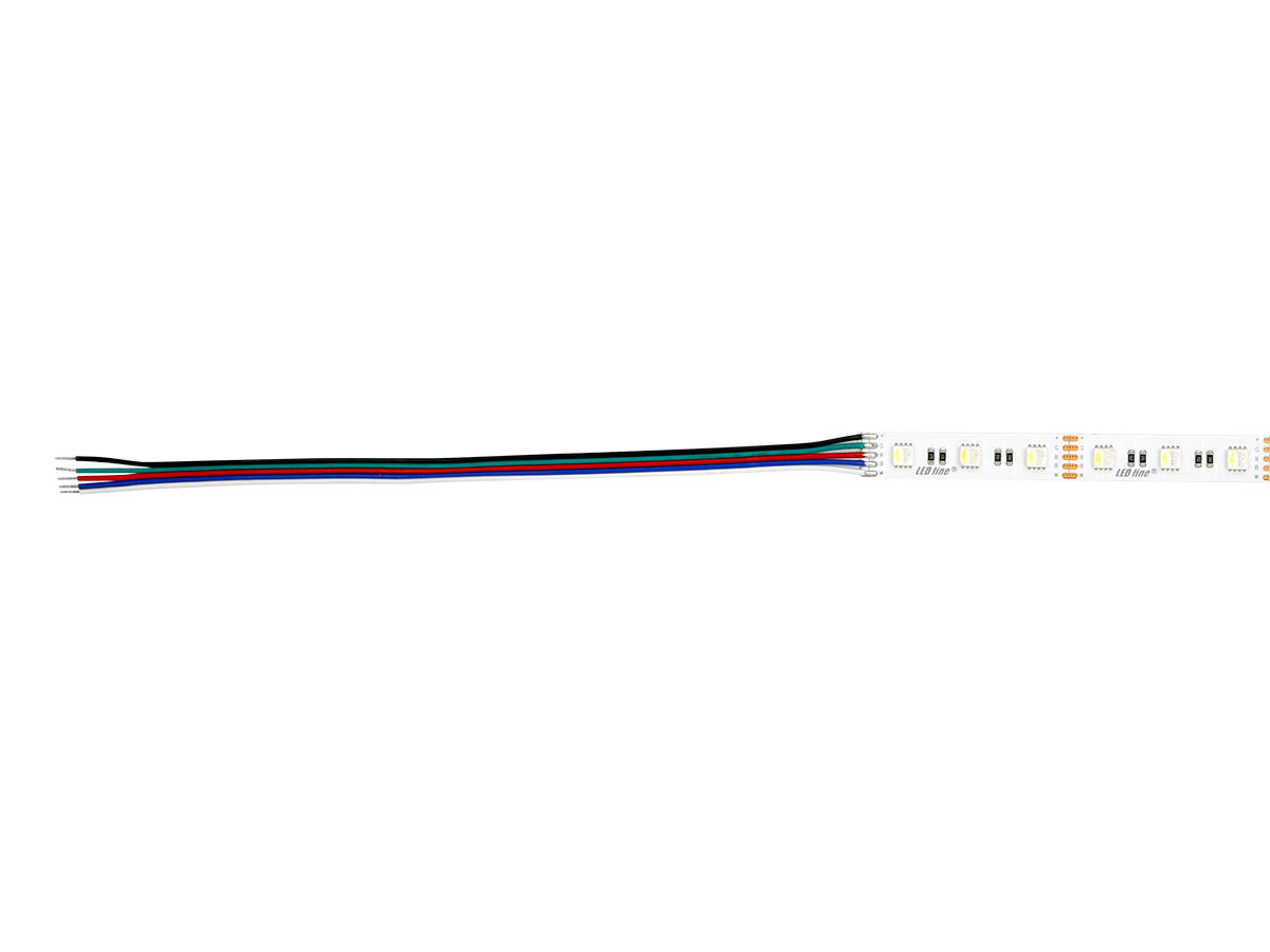 LED strip 300/5m SMD 12V 6500K RGBW 19.2W IP20 12mm 5m 400lm/m PRIME