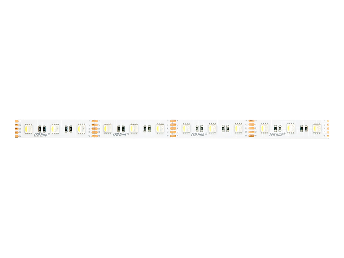 LED strip 300/5m SMD 12V 6500K RGBW 19.2W IP20 12mm 5m 400lm/m PRIME
