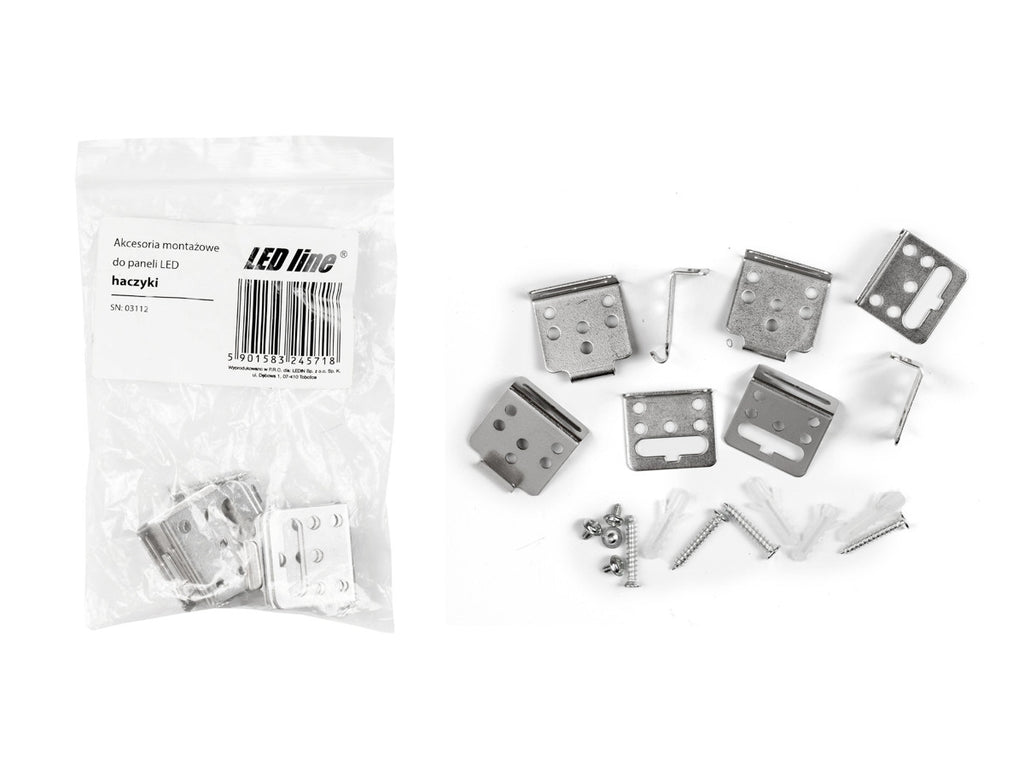 Montageaccessoires - zetki haakjes voor panelen