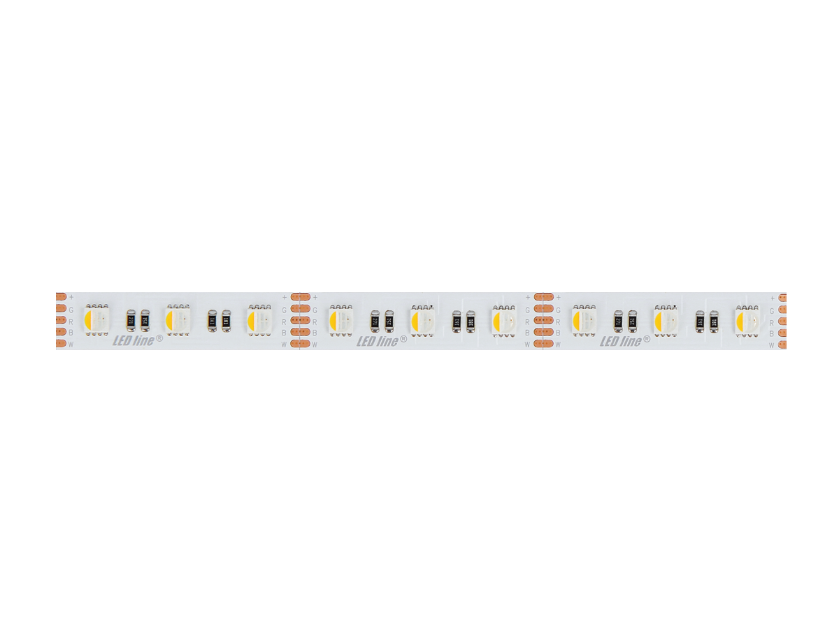 LED-strip 300/5m SMD 12V 6500K RGBW 19.2W IP20 12mm 30m 400lm/m LITE